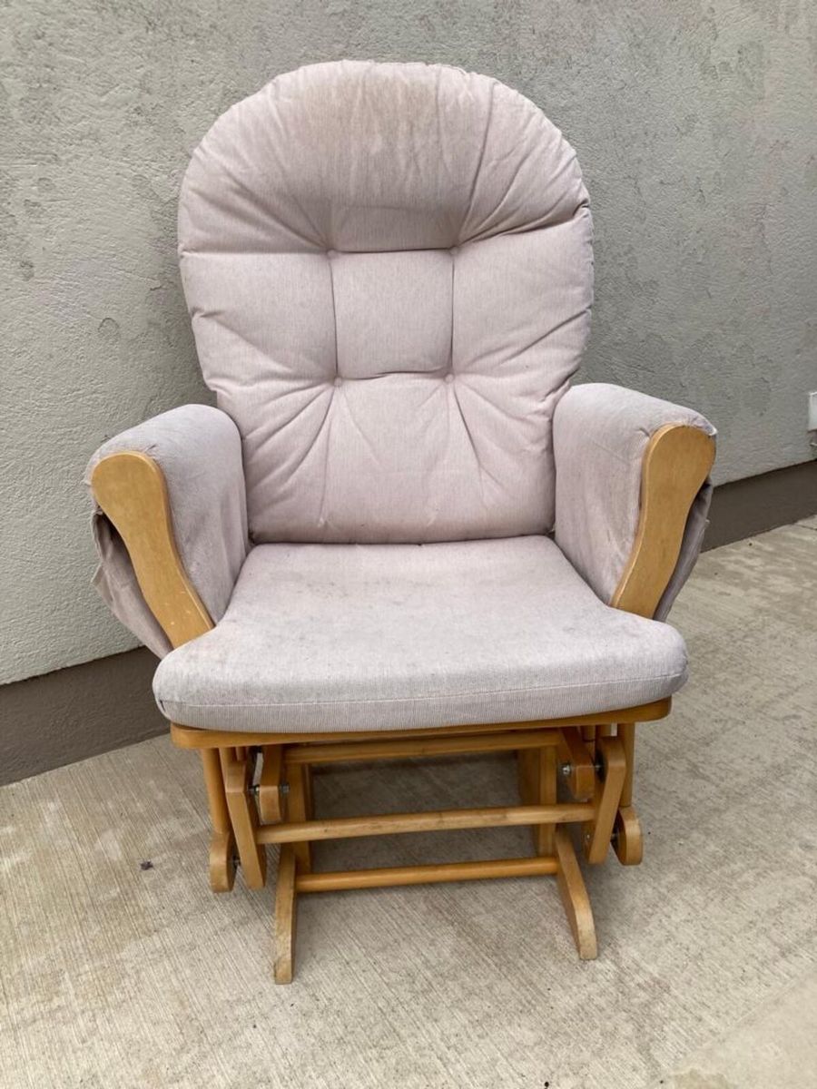 Babylo milan glider store chair and footstool