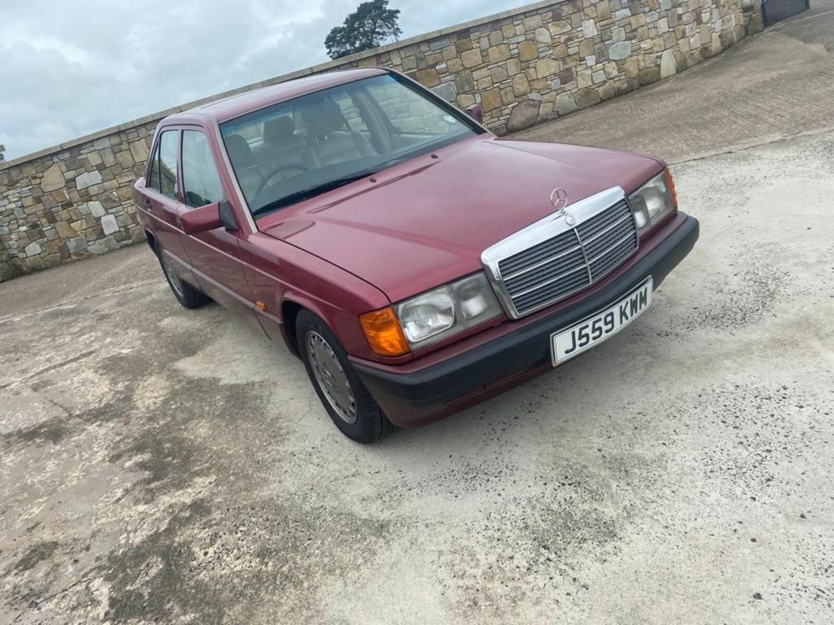 Mercedes 190e leather shop interior for sale