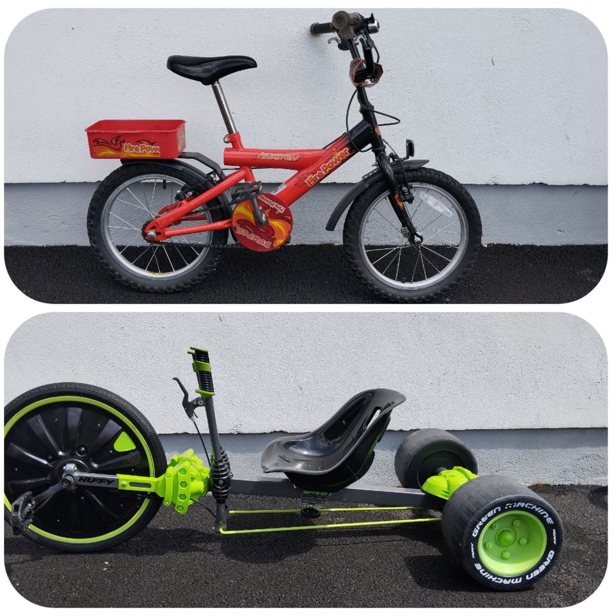 Green machine hotsell kids bike