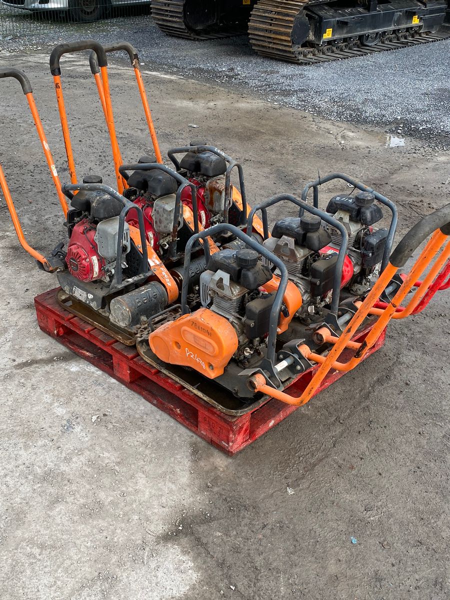 Belle compactor deals plate for sale