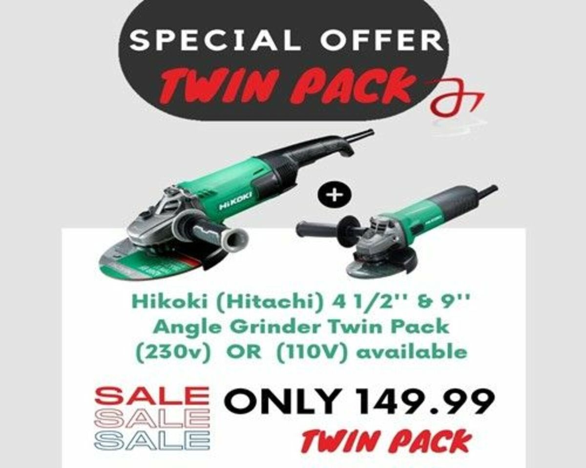 Angle Grinder Twin Pack sales offer for sale in Co. Galway for