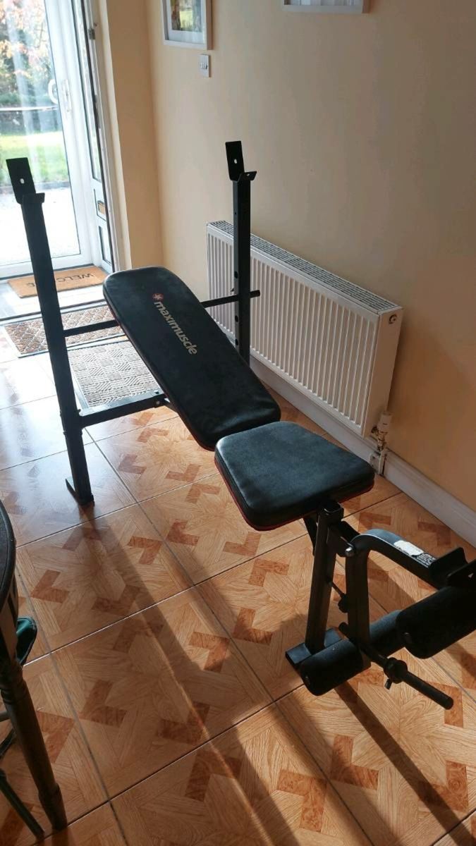 Maximuscle best sale adjustable bench