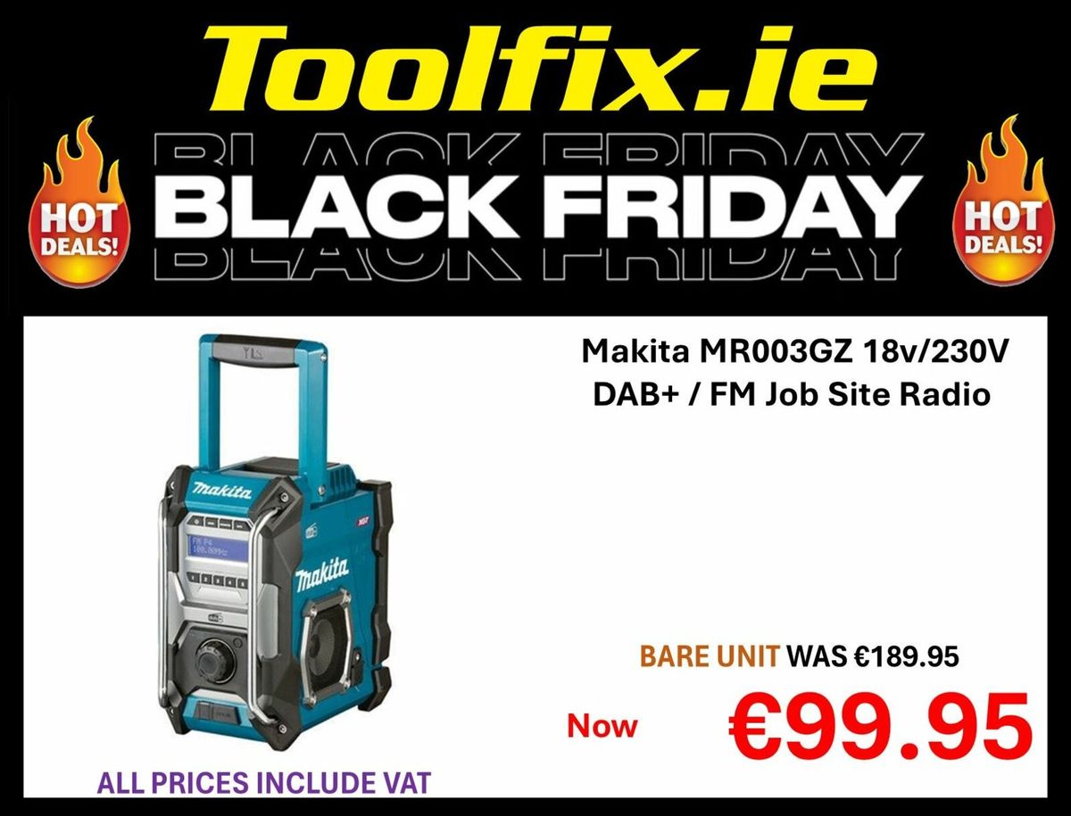 Makita radio best sale black friday deals