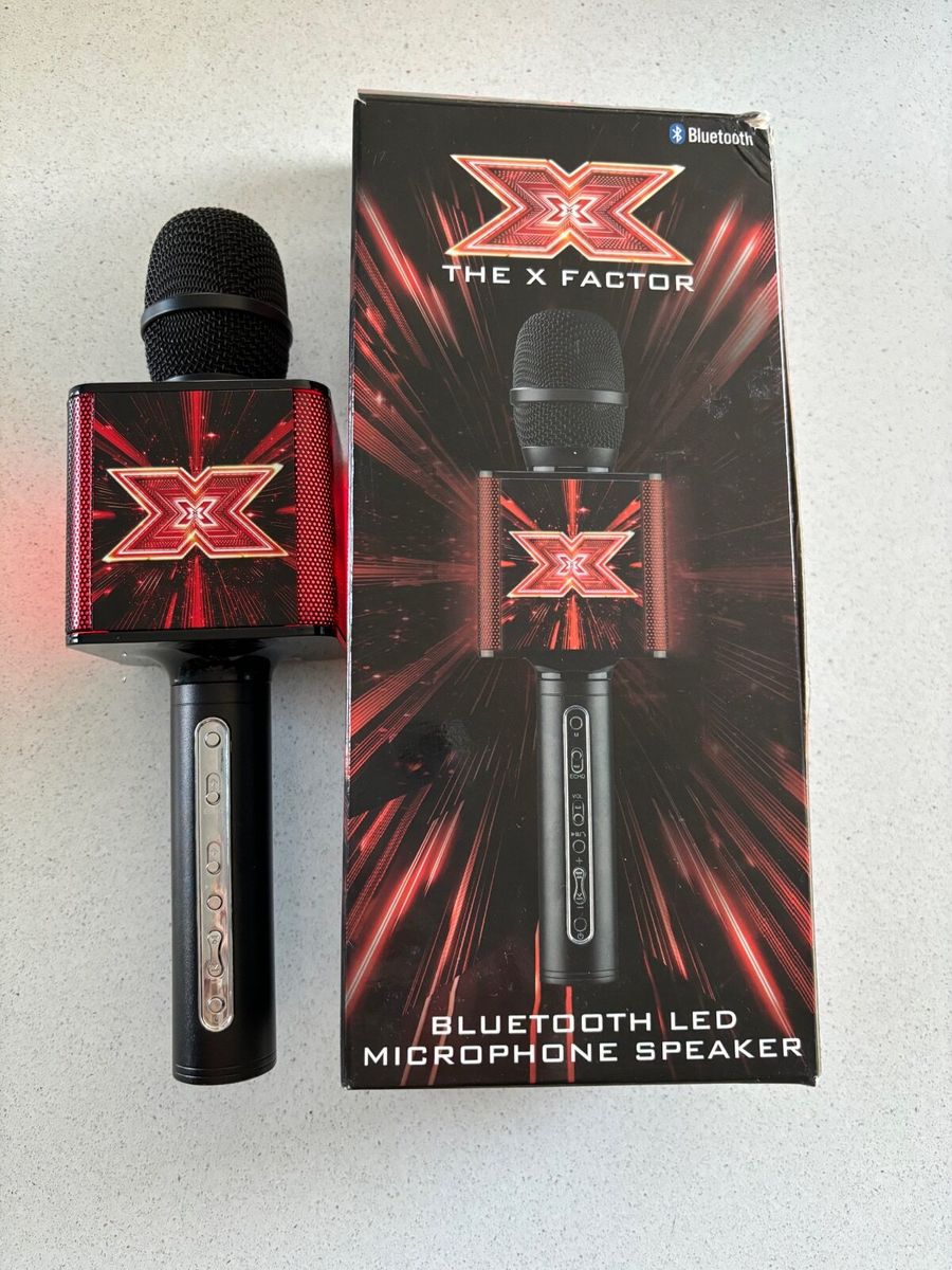 X factor discount bluetooth microphone speaker