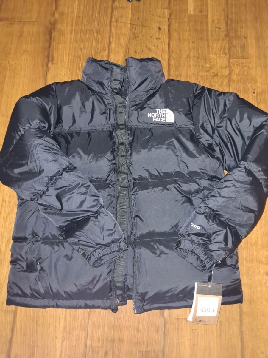 North face puffer jacket cheap 700 puffer grey black