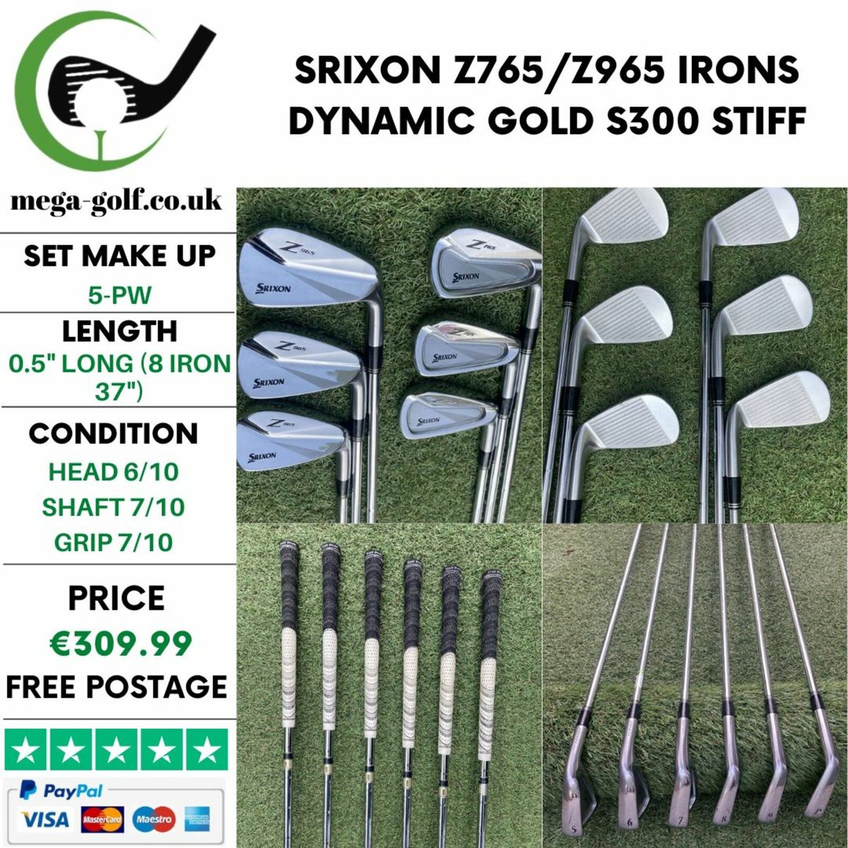 Srixon z765 irons for hot sale sale