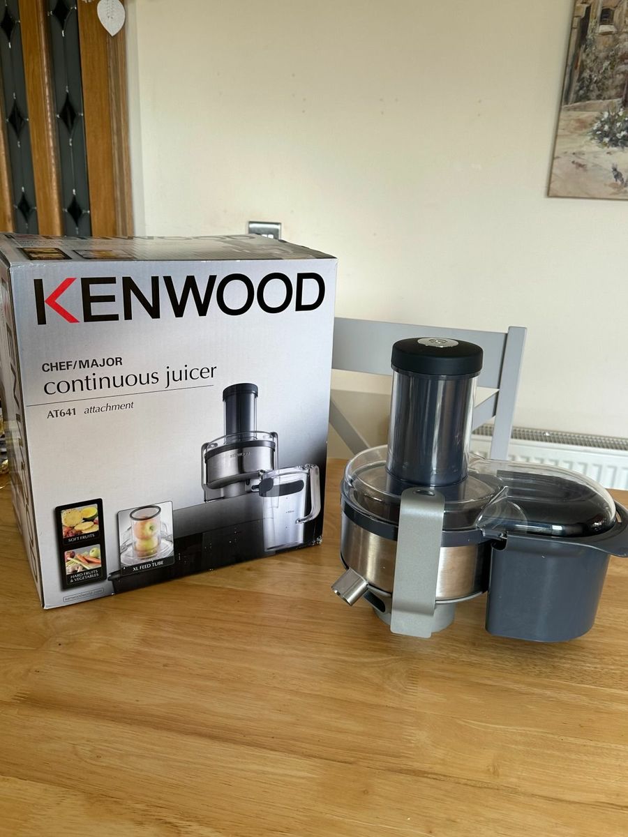 Kenwood continuous on sale juicer at641