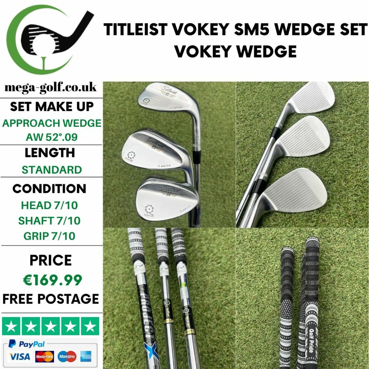 Vokey hot sale wedge set