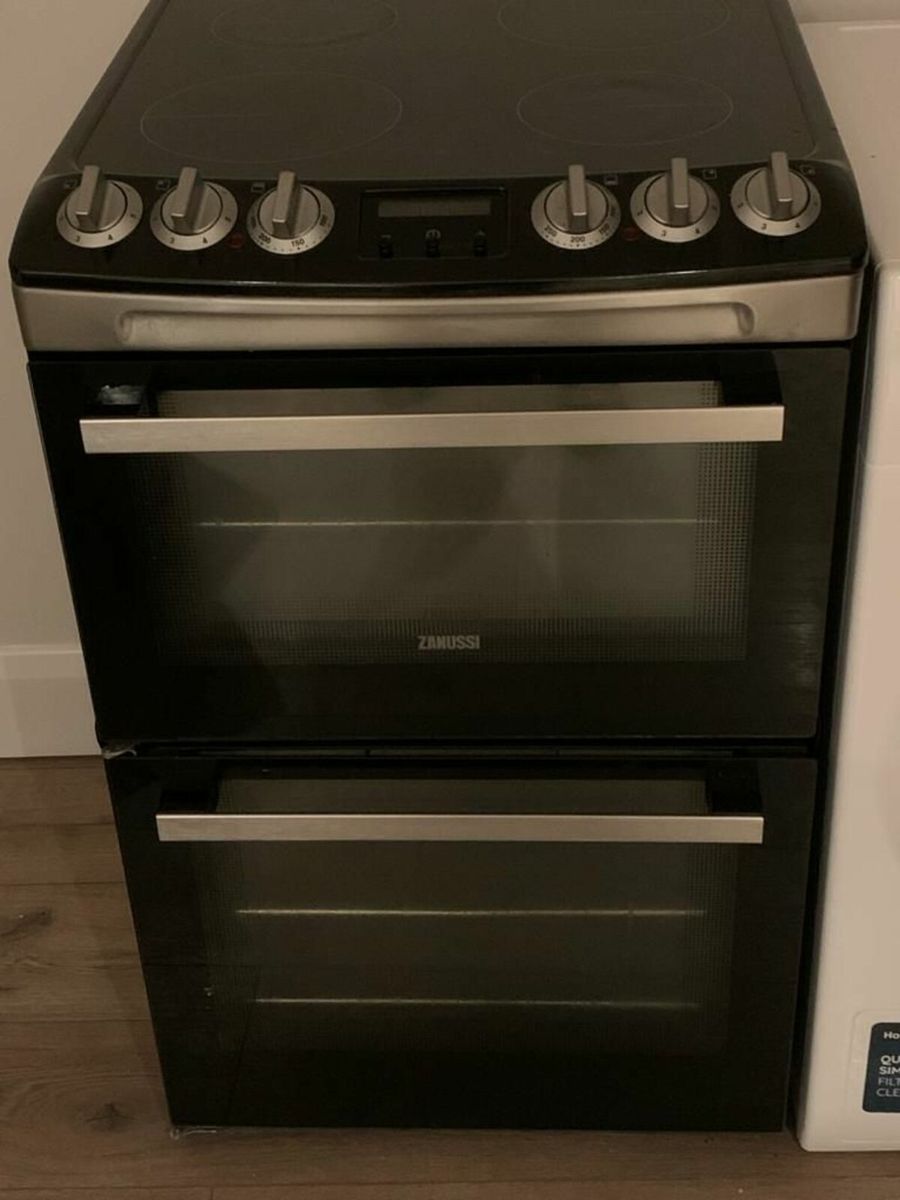 55cm double oven electric cooker hot sale