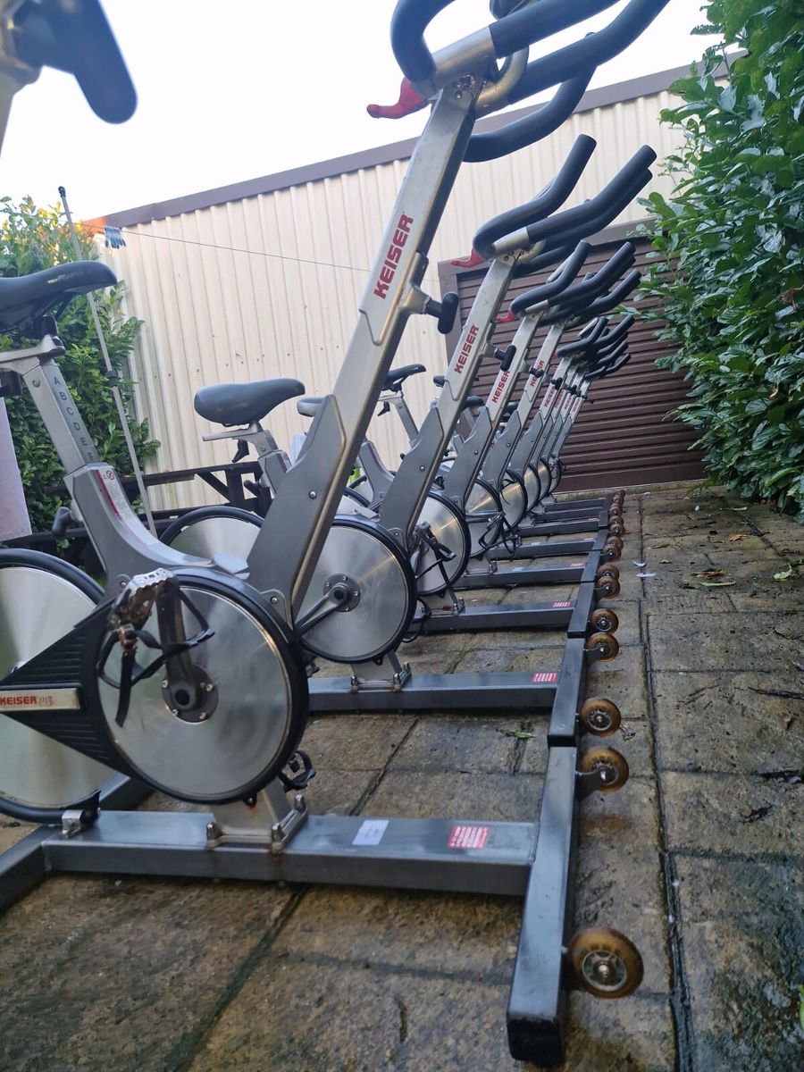 Used keiser spin on sale bike for sale