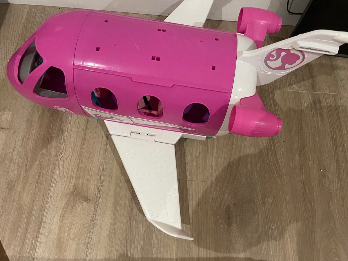 Big barbie airplane hot sale