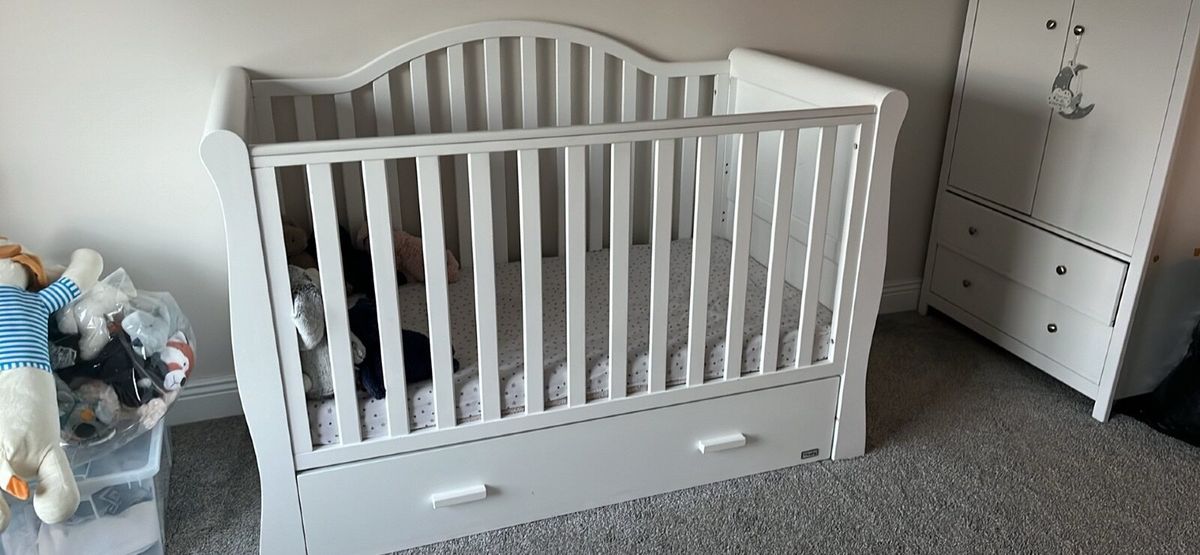 Vib sleigh cot bed sale