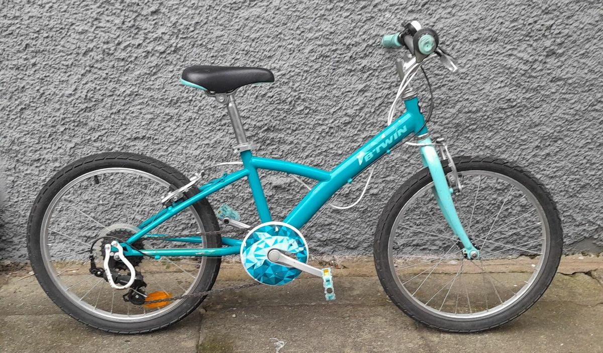 Velo btwin bleu cheap turquoise