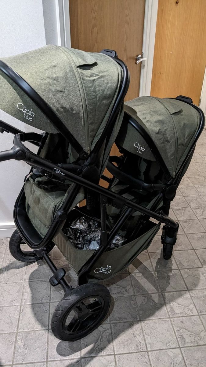 Cupla duo clearance twin travel system