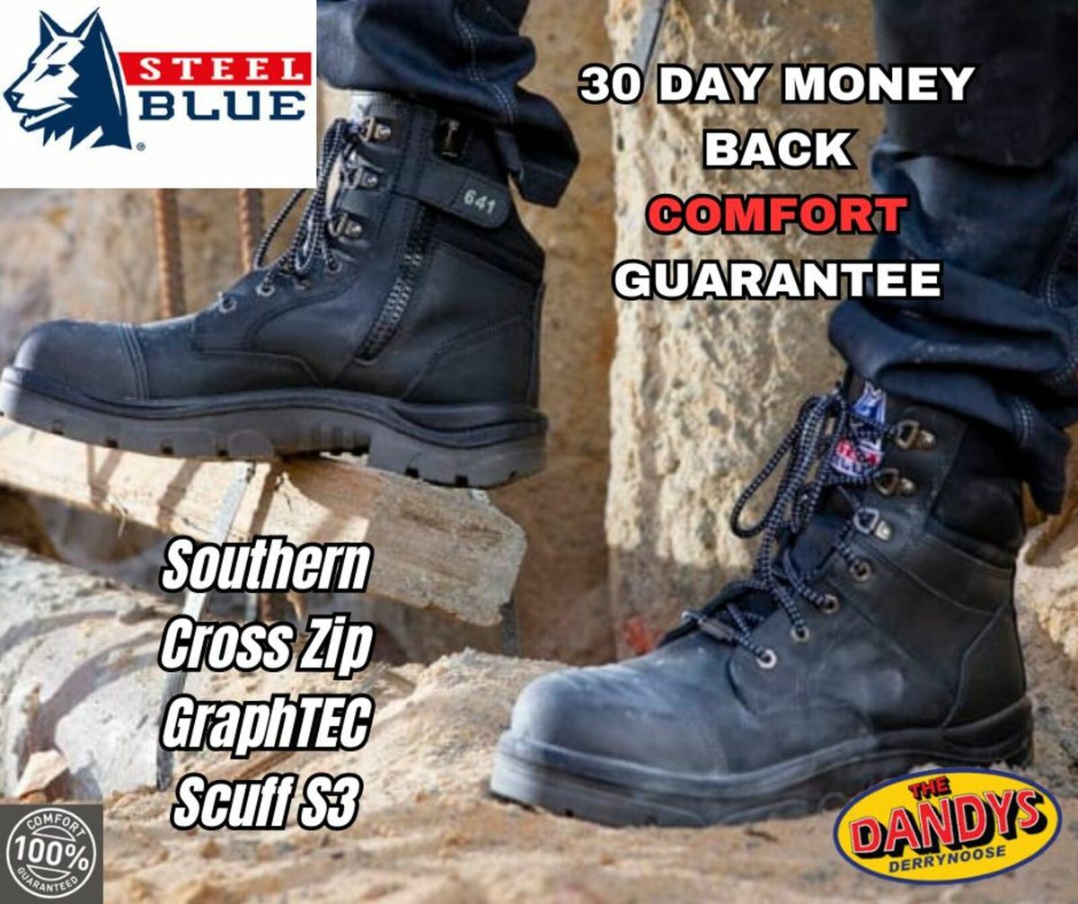 Blue boots for sale clearance