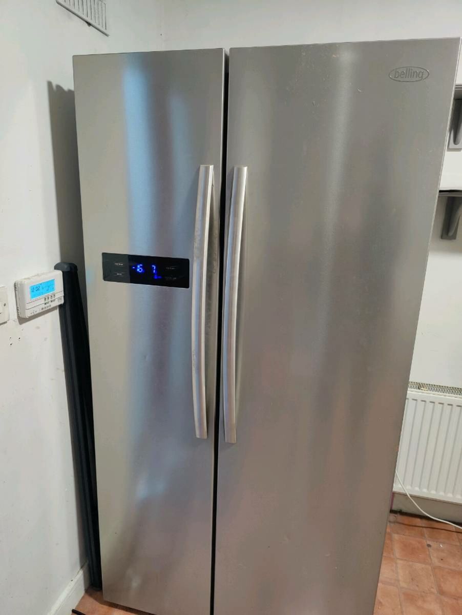 Belling american fridge deals freezer