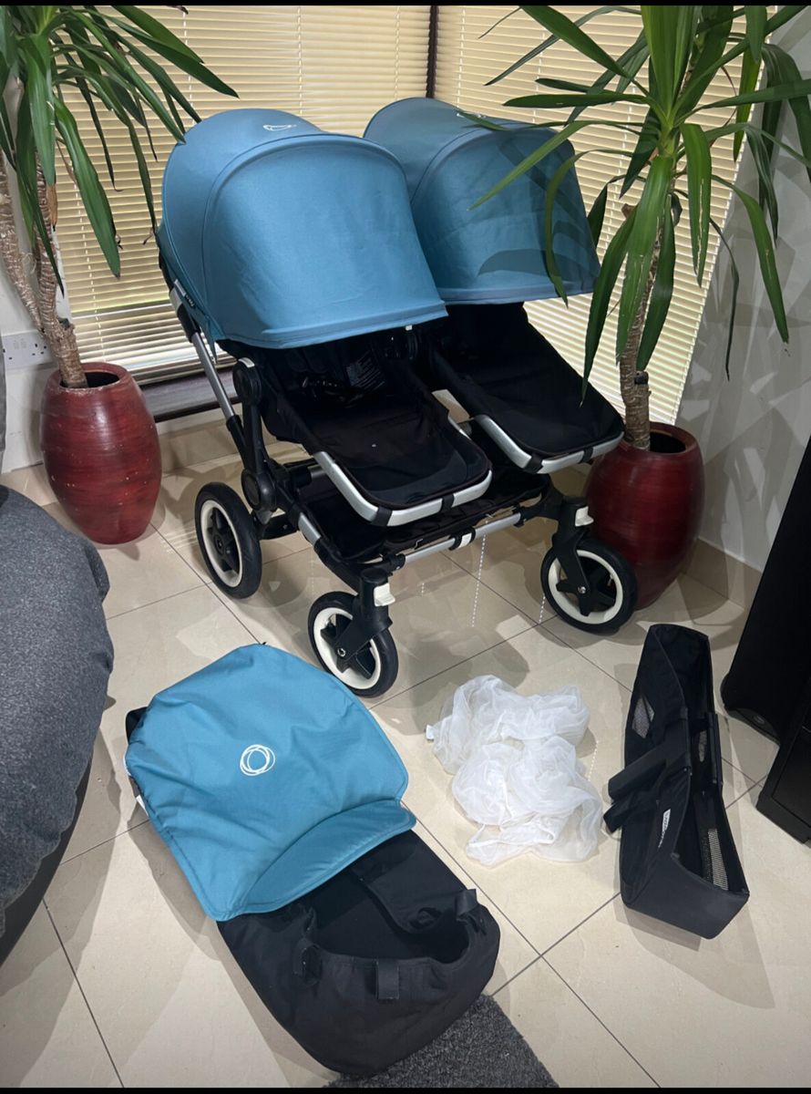 Bugaboo donkey hot sale twin petrol