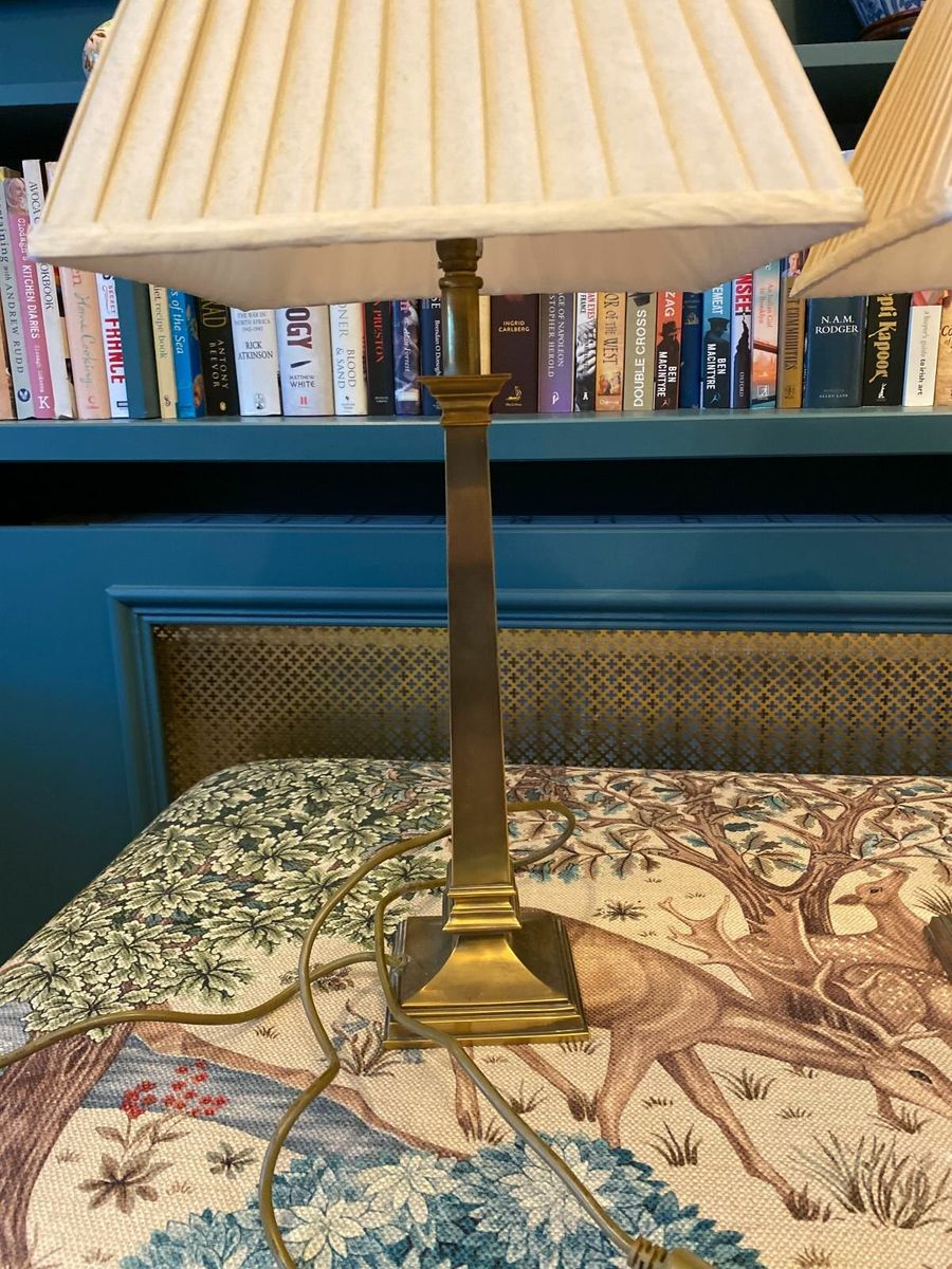 Waterford pleated on sale lamp shade