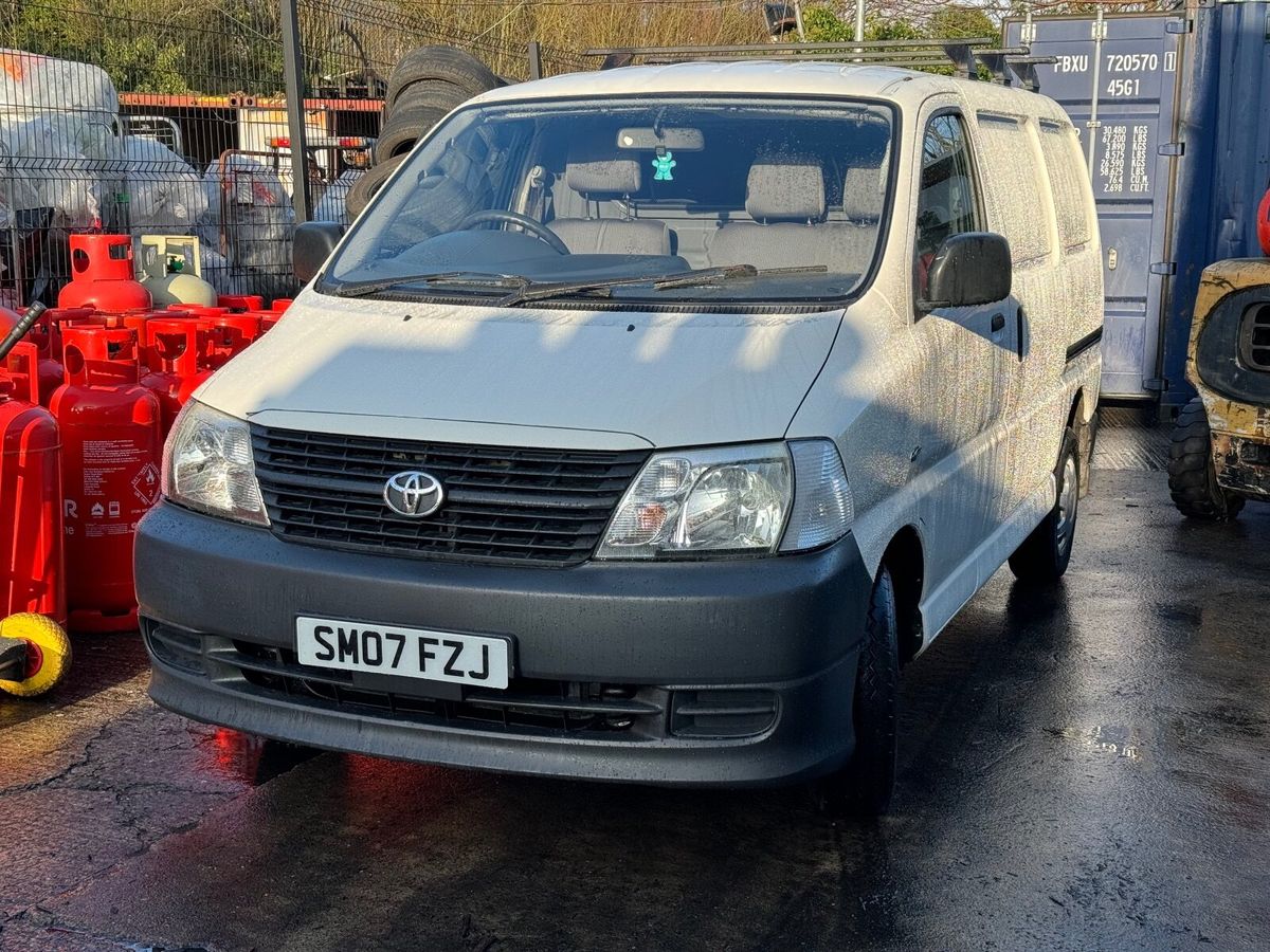 Done deal toyota hiace vans sale for sale