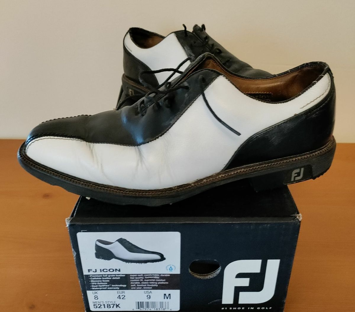 Fj icon golf on sale shoes