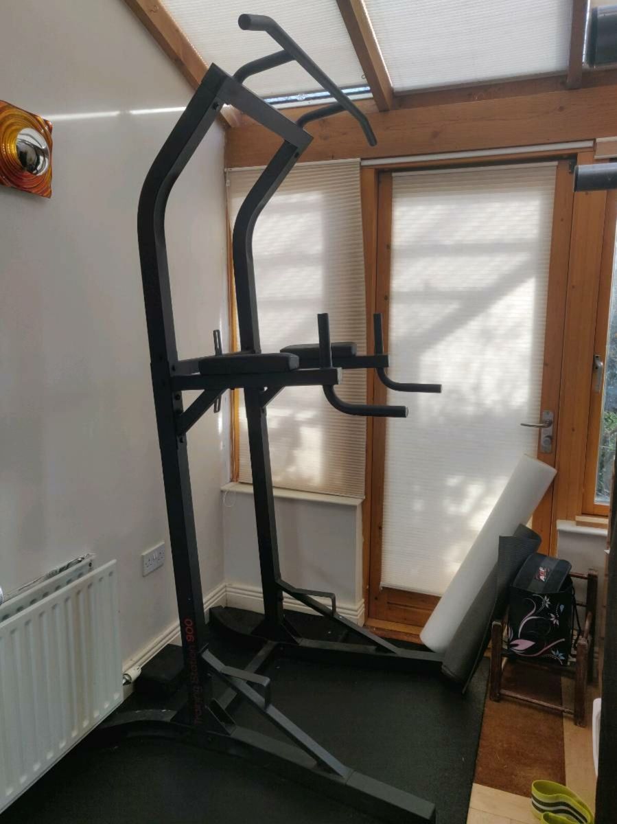 Domyos weight training discount dips station 900