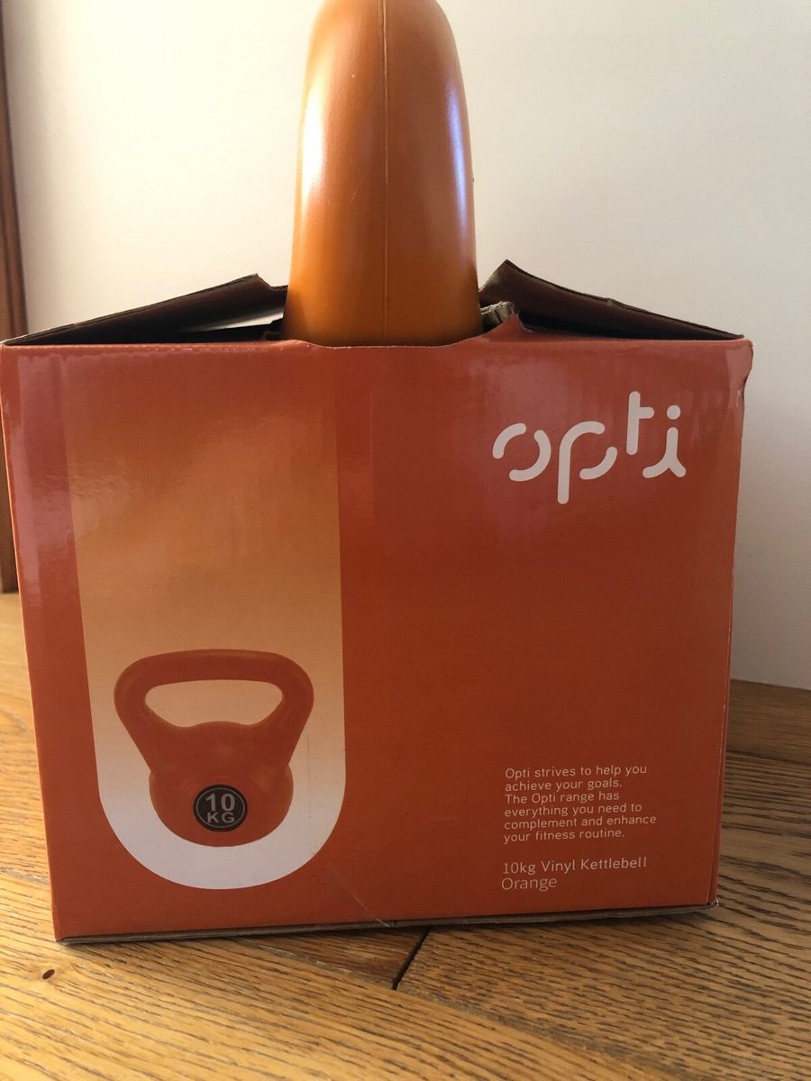 Opti vinyl best sale kettlebell 10kg