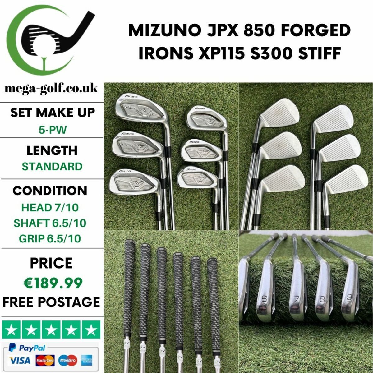 Mizuno 850 shop forged irons