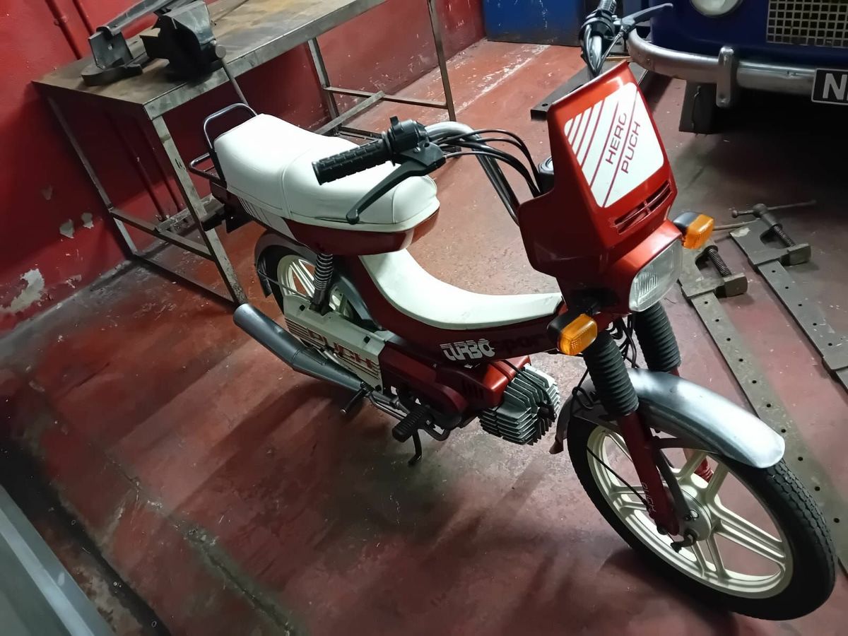 Hero best sale puch moped