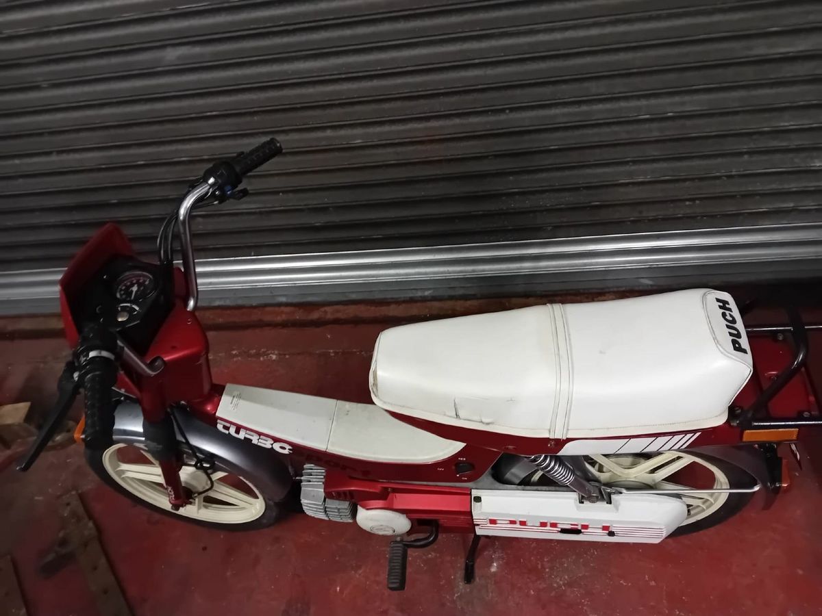 Hero puch online moped