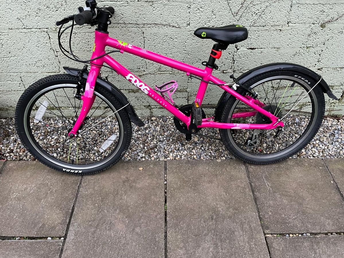 Frog discount bike pink