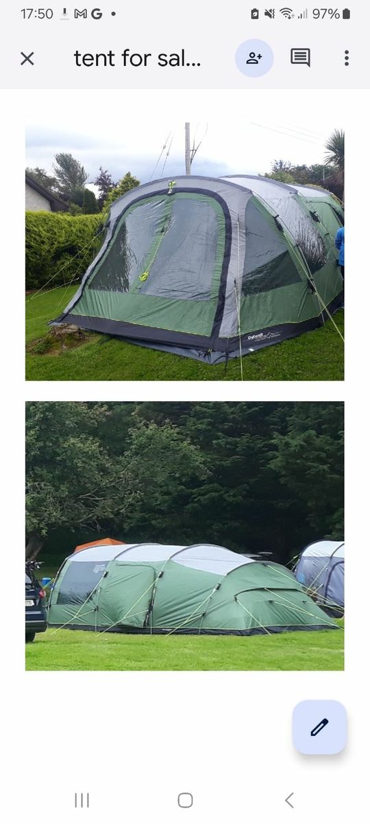 Halfords family outlet tent