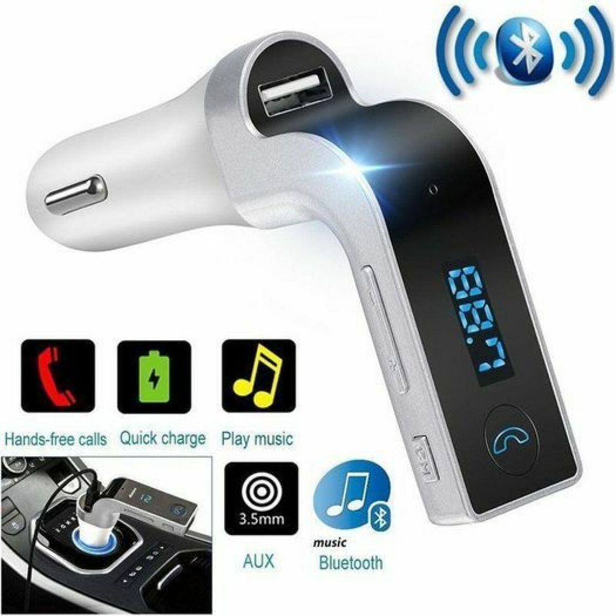 Bluetooth car kit tesco hot sale