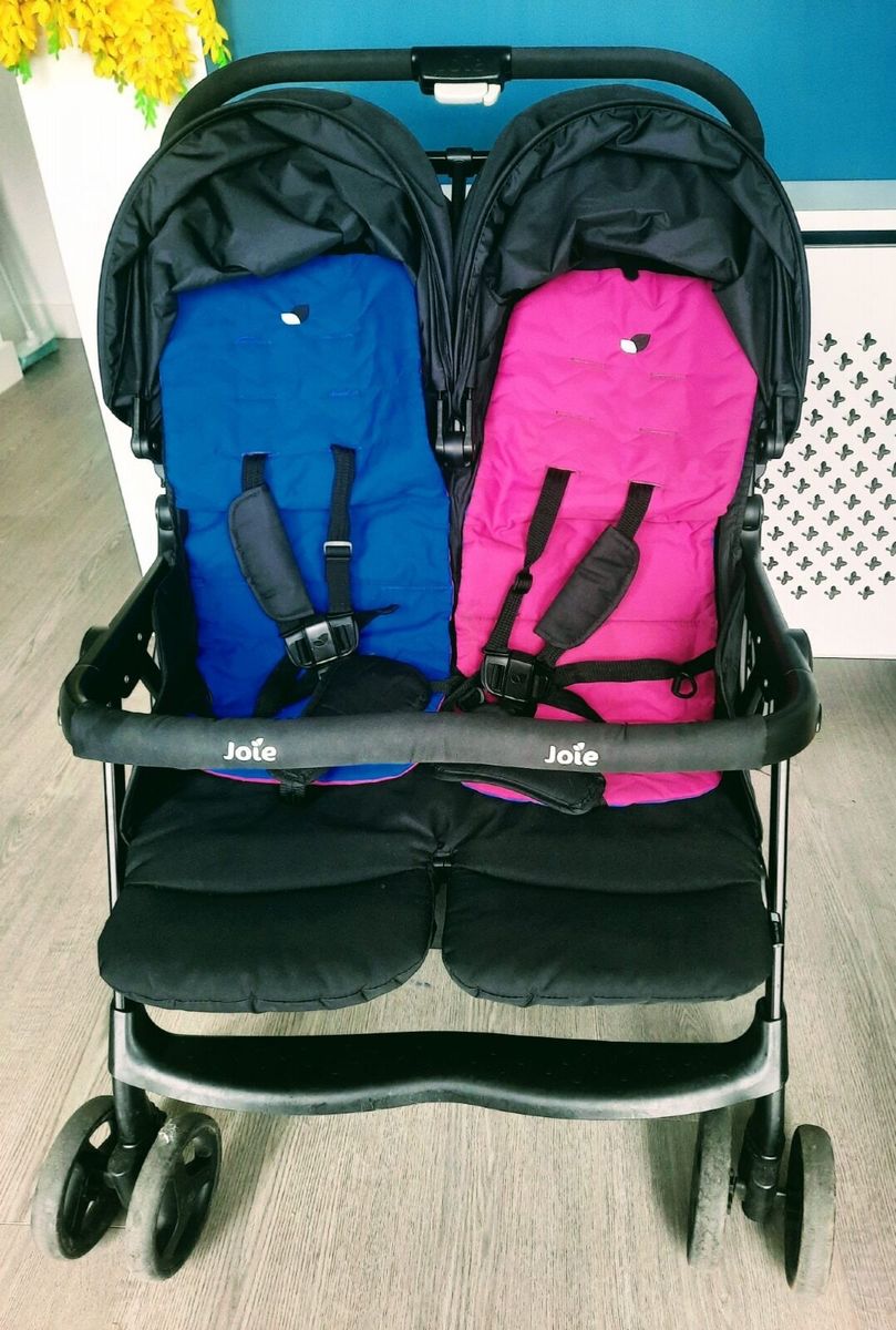 Joie aire twin pink & outlet blue