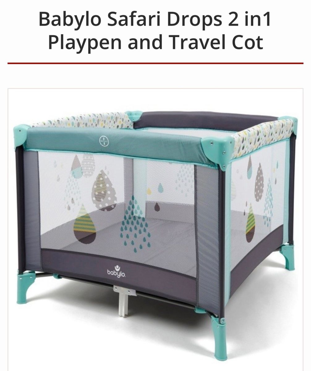 Mothercare jungle travel discount cot