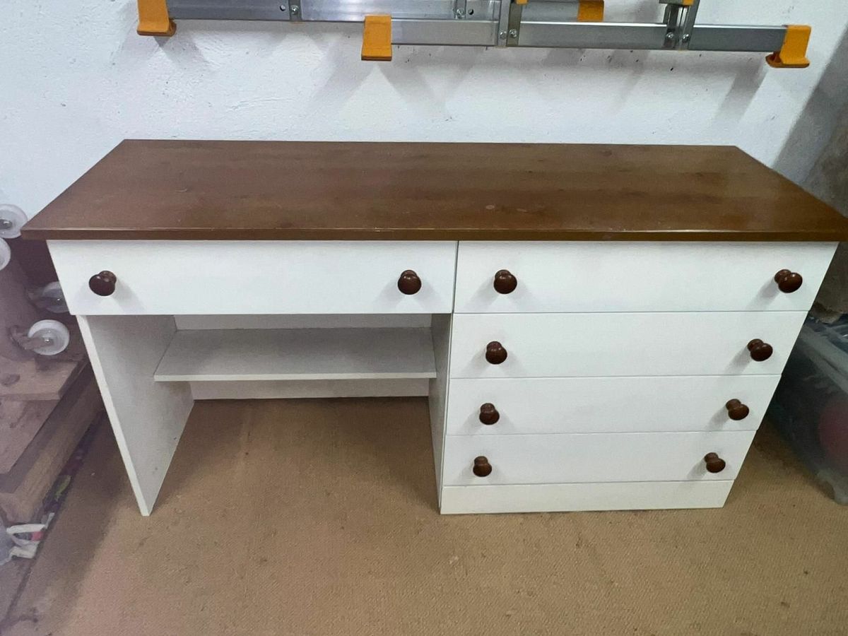 Kmart white deals desk drawers