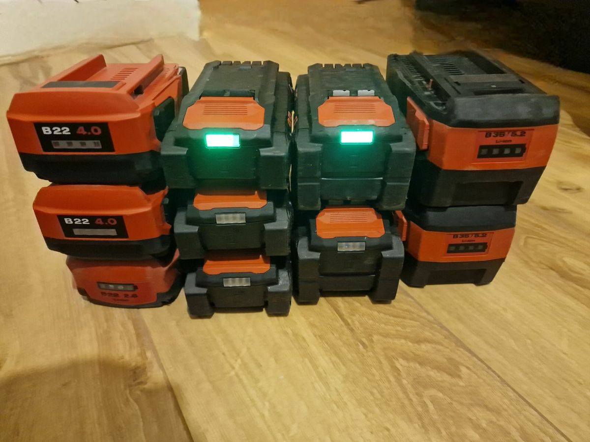 Hilti batteries best sale for sale