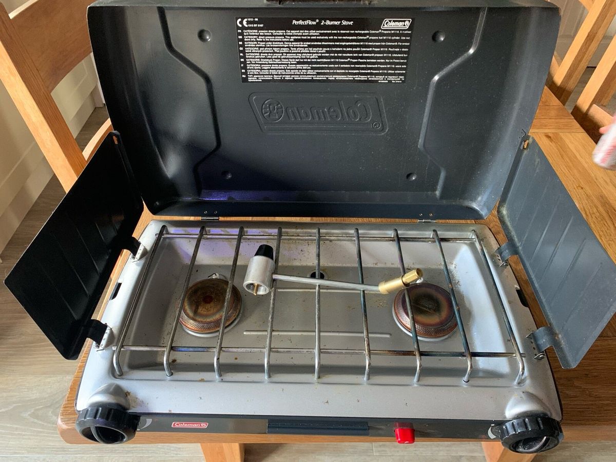 Coleman perfectflow clearance 2 burner stove