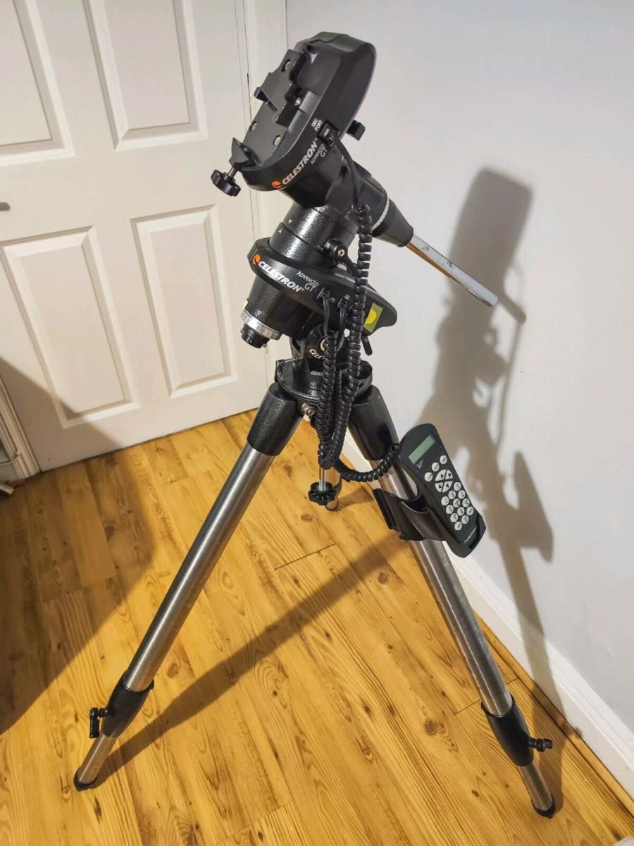 Celestron advanced store gt equatorial mount