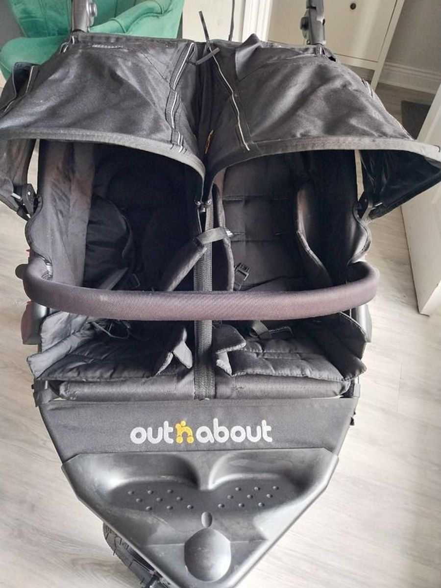 Out and about hotsell double buggy done deal