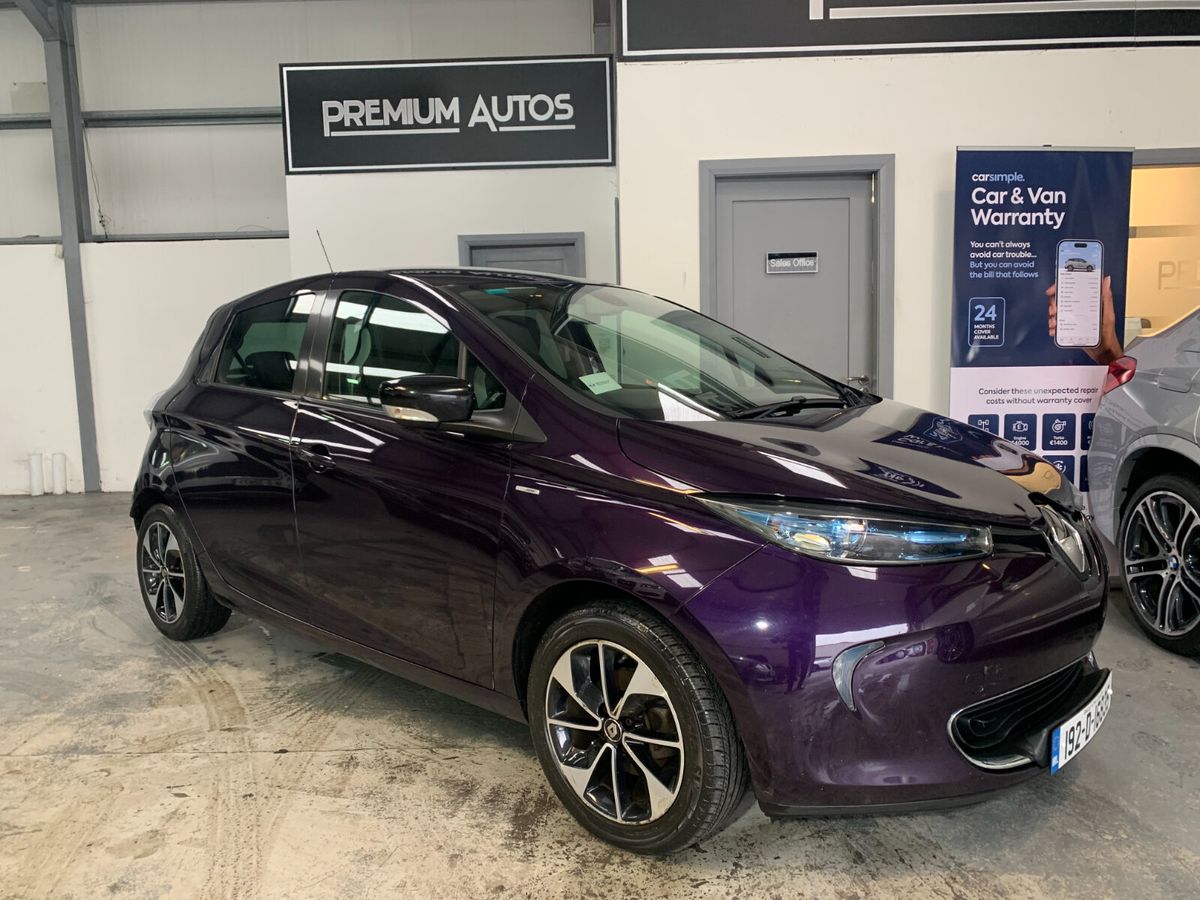 Purple on sale renault zoe