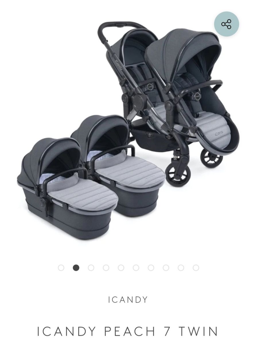 Icandy double buggy done deal outlet