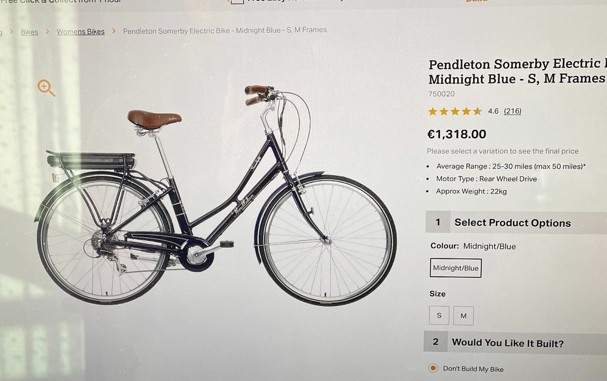 Somerby pendleton electric bike hotsell