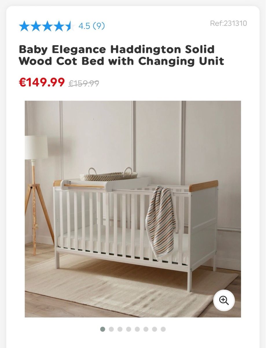 Done deal baby cots best sale