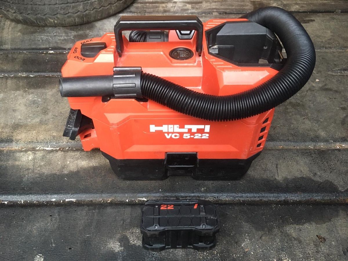 Hilti battery vacuum hotsell
