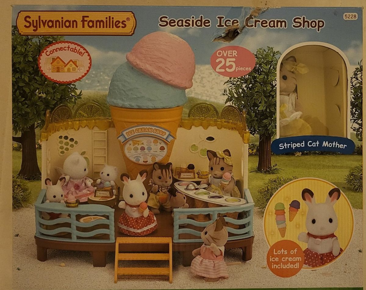 Sylvanian families seaside ice cream shop online