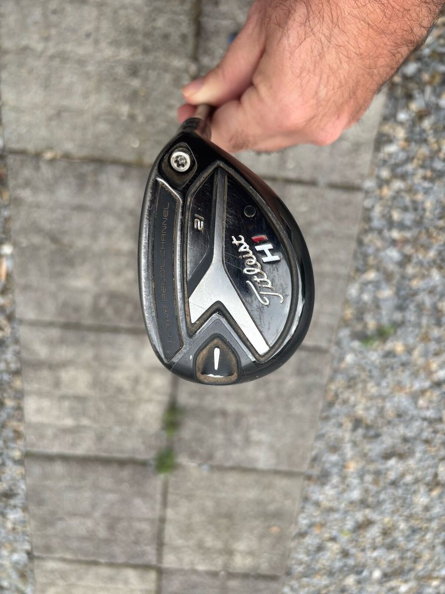 Titleist - 818 H1 21° Used Titleist 818 H1 Hybrid 3H 21 Degree Used Golf Club at