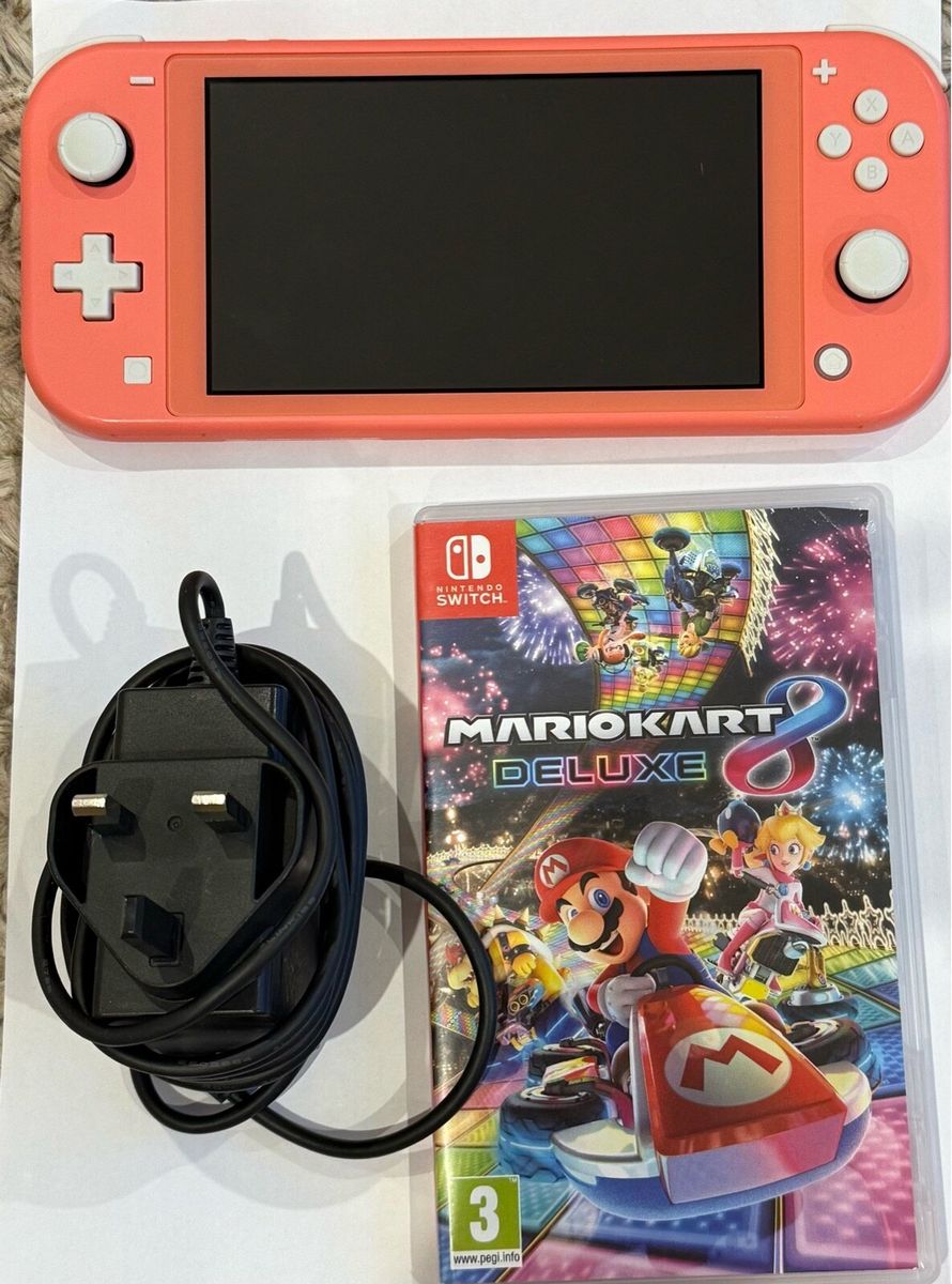 Nintendo Switch Lite コーラルピンク + マリオカート8DX Nintendo