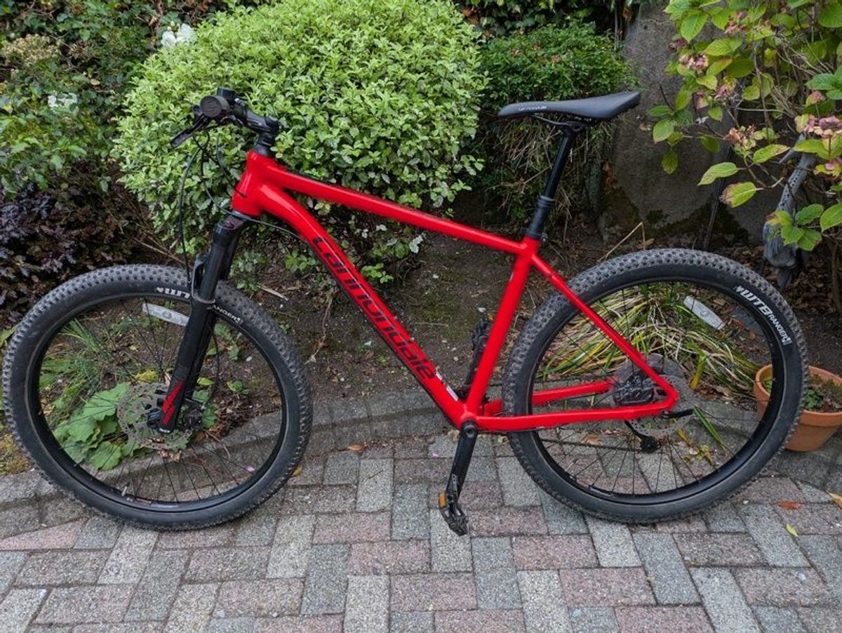 Trail Bikes Cannondale Cujo Mountain Bike 2019 Red Cannondale