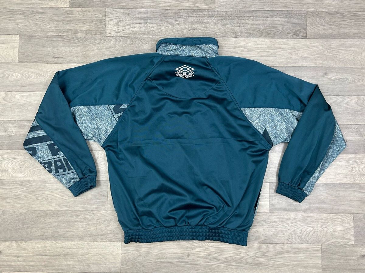 Rare Vintage 90s Umbro Pro Training Track Jacket for sale in