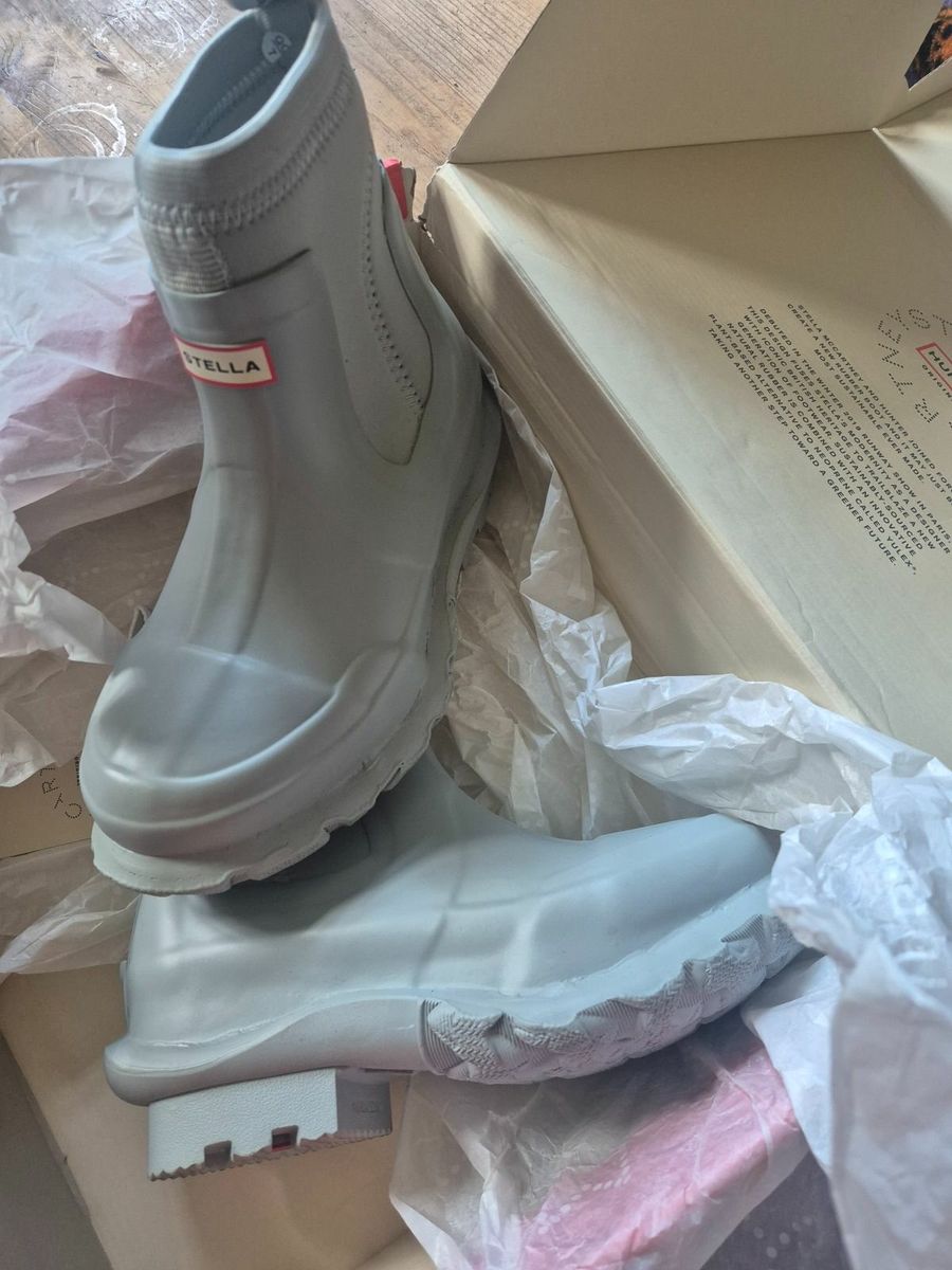 Stella Mccartney×Hunter 美品 UK3 EU36 100% Sustainable, 100% Vegan: Discover Stella x Hunter Boots